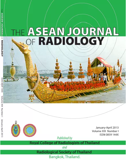 The ASEAN Journal of Radiology (January-April 2013) 1