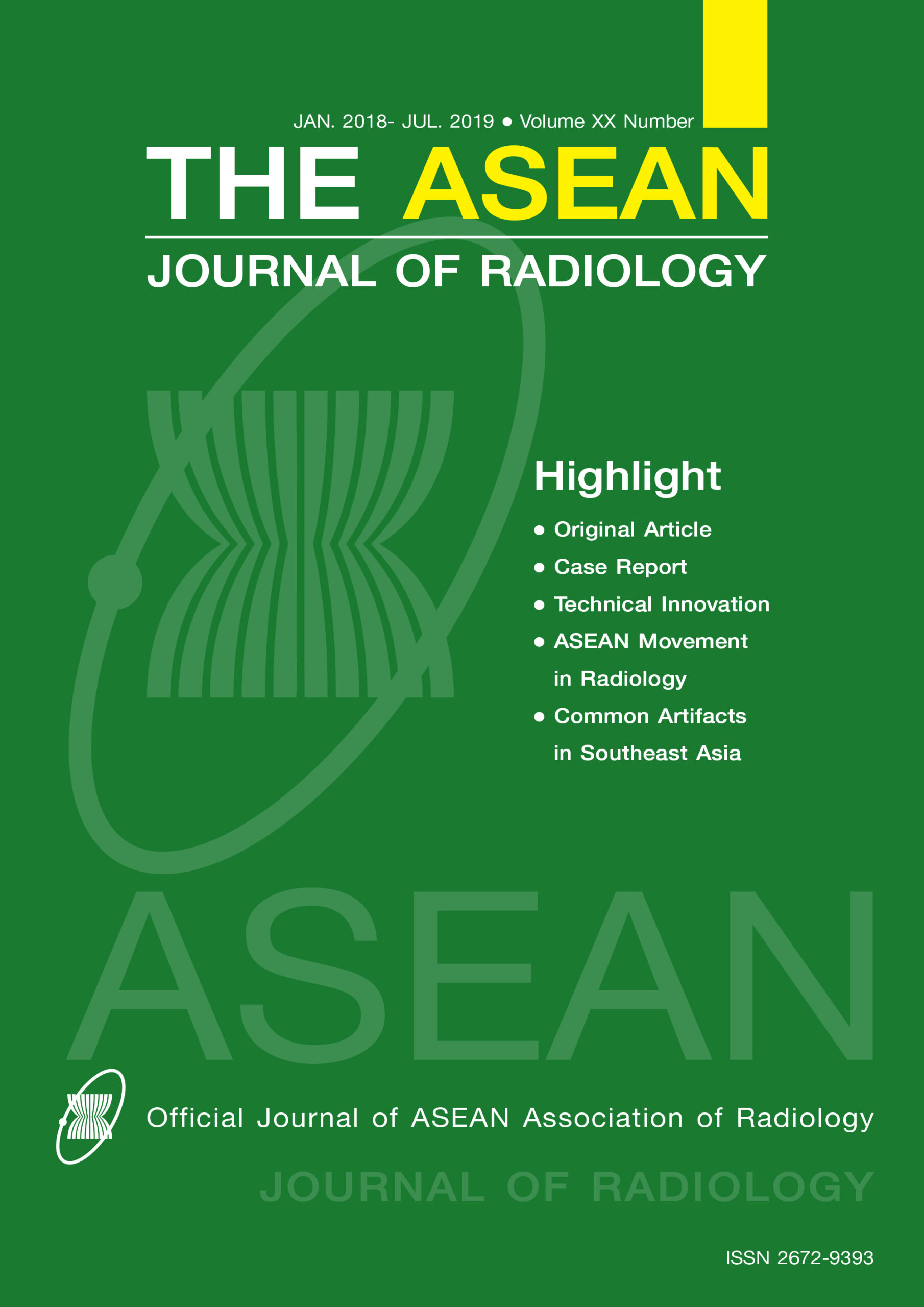 Vol. 20 No. 1 (2019): The first fully online issue of The ASEAN Journal of Radiology 1