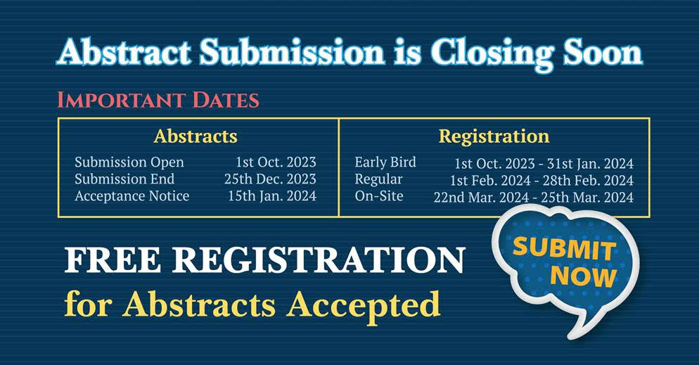 AOCR 2024 Abstract Submission is Closing Soon! 3